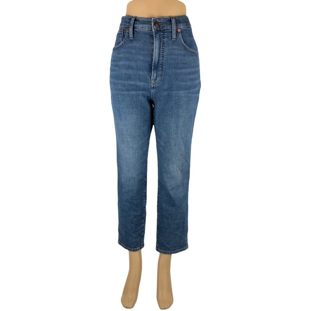 Madewell 32 X 25 (actual) The Perfect Vintage High Rise Cotton Blend Size 30